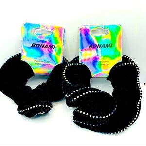 Scrunchies Crystals and Velvet 2 Pack